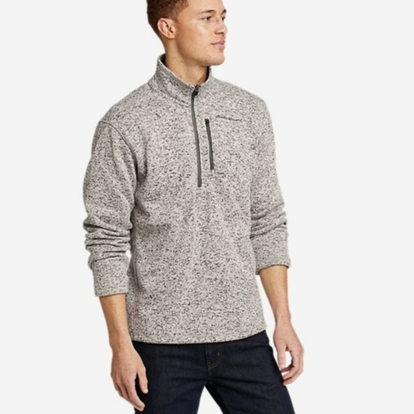 Eddie Bauer  1/4 Zip-Up Soft Fleece Men's  Pullover XXL - Picture 1 of 10